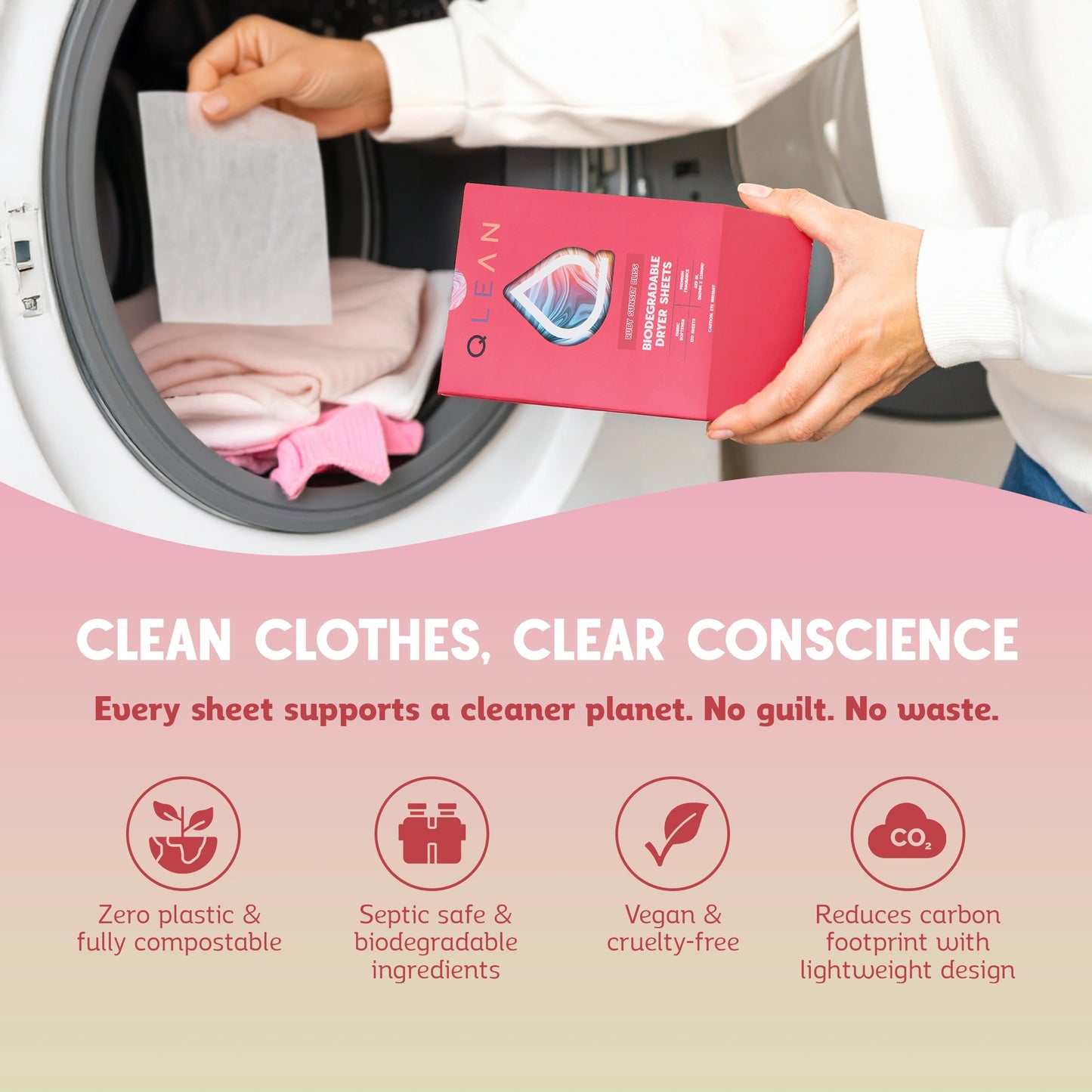 Biodegradable Dryer Sheets