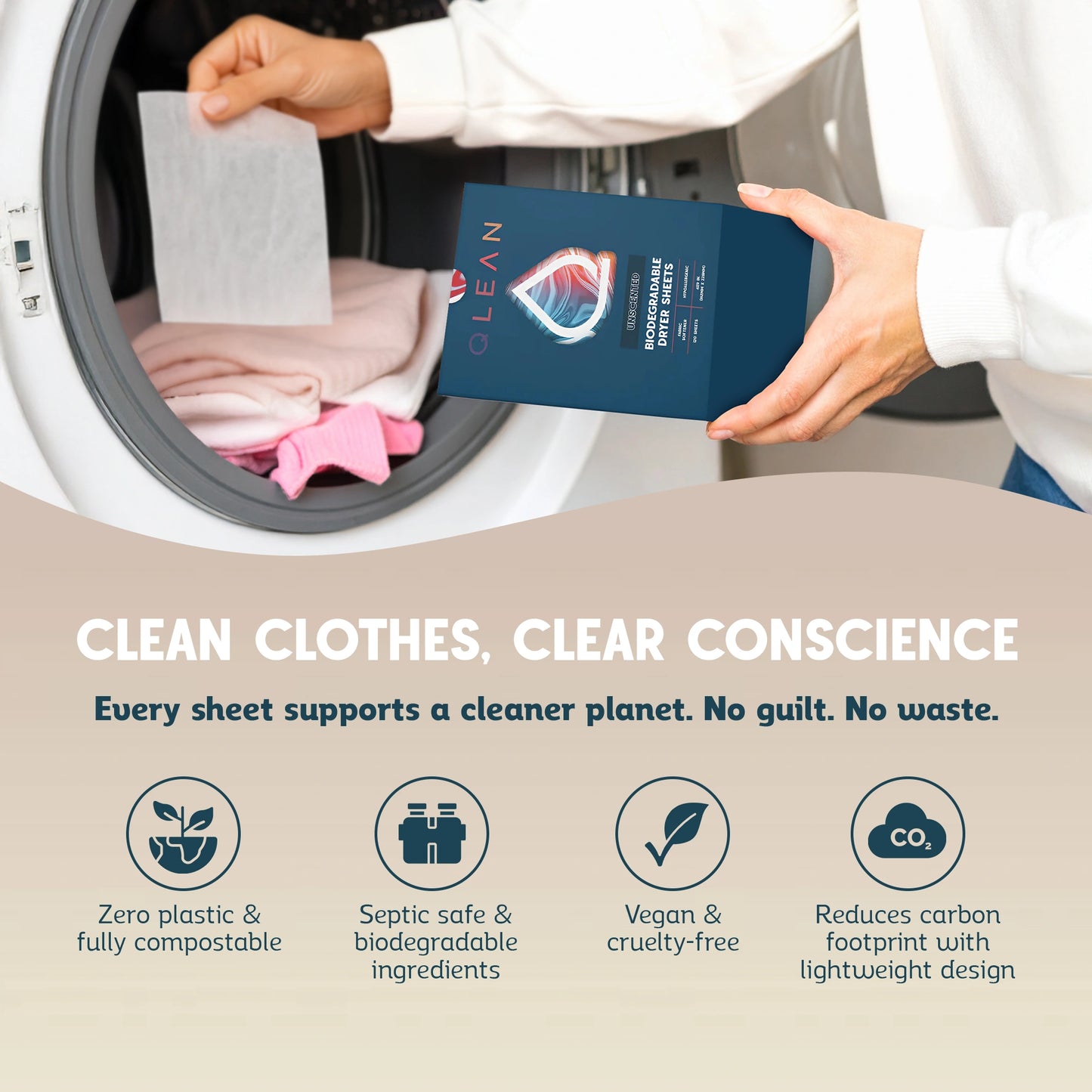 Biodegradable Dryer Sheets