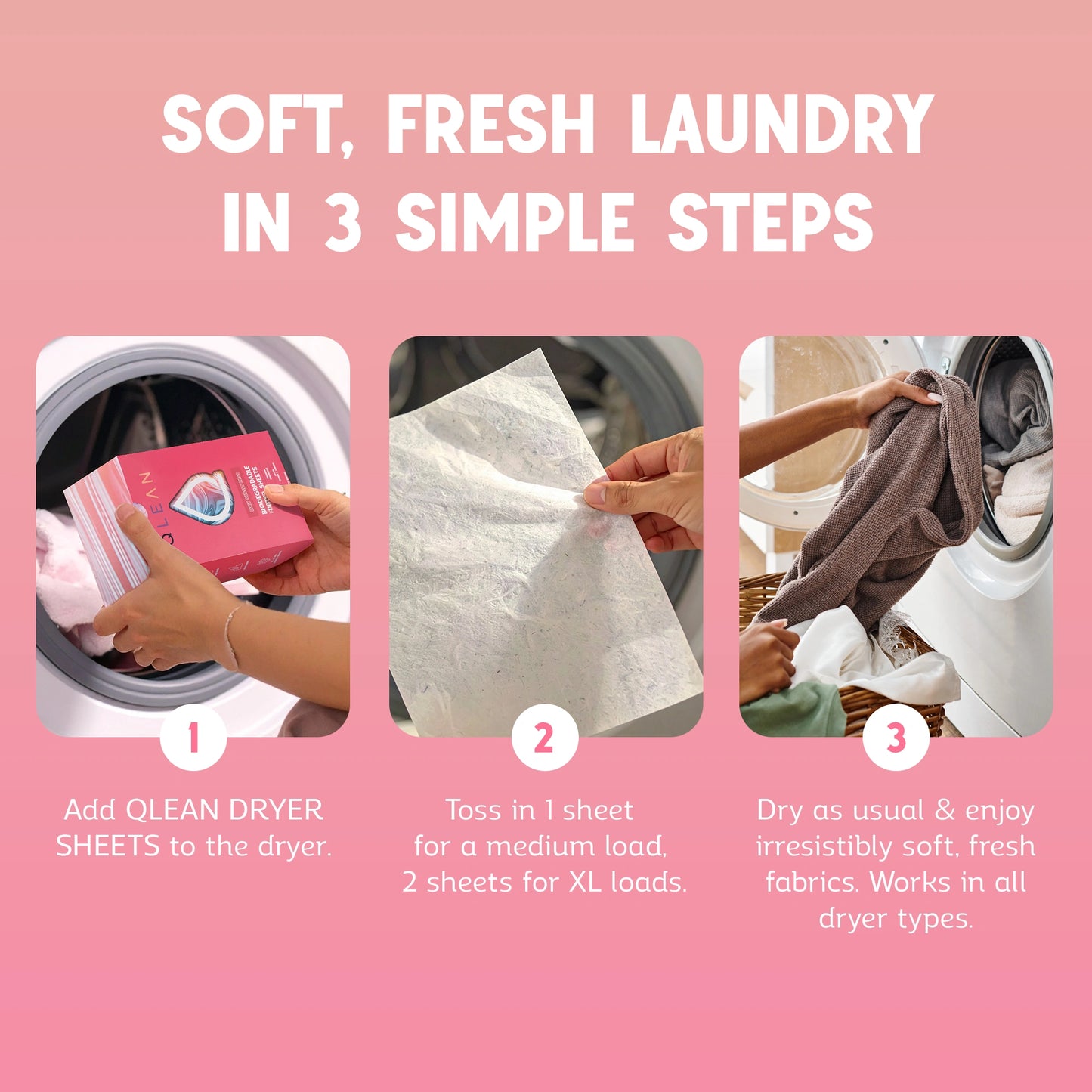 Biodegradable Dryer Sheets