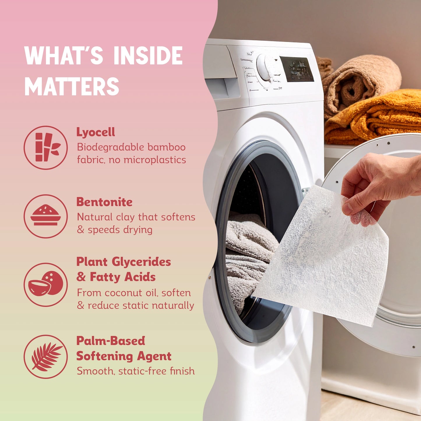 Biodegradable Dryer Sheets