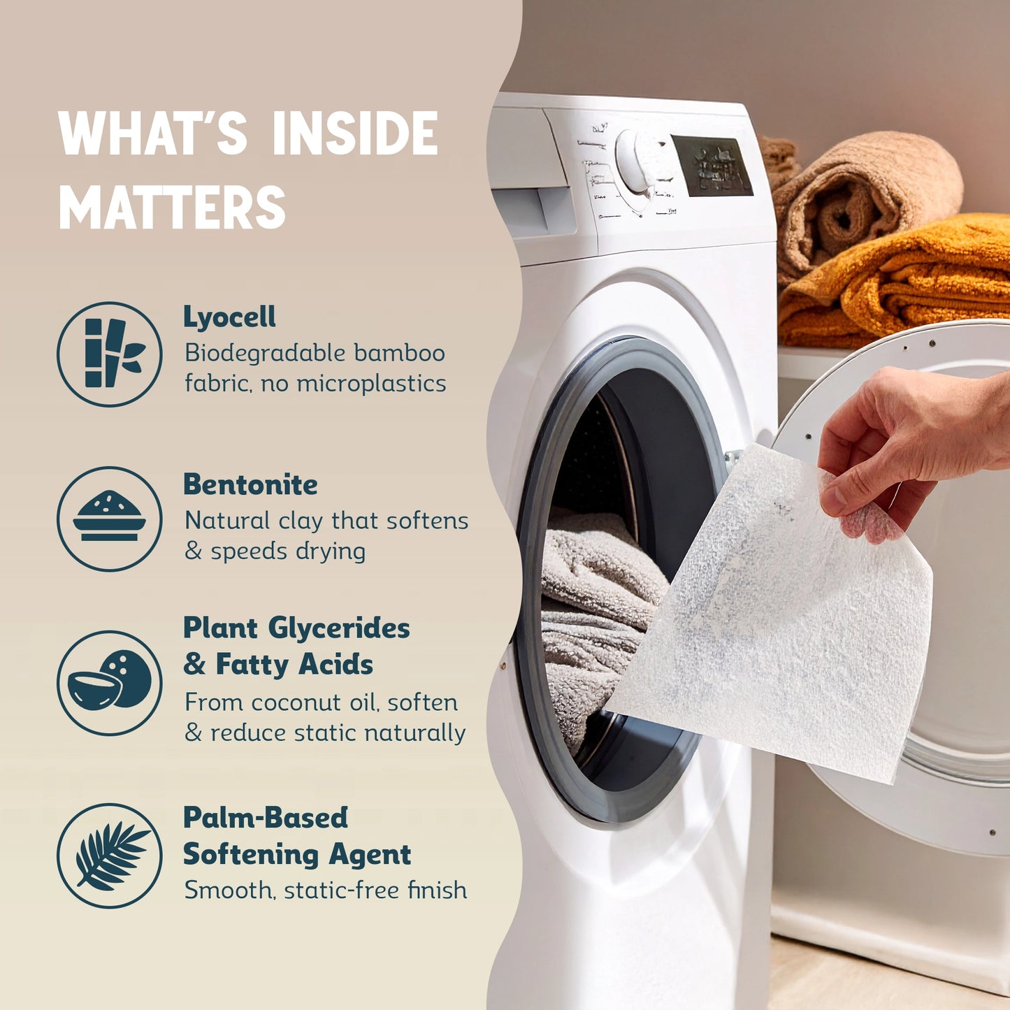 Biodegradable Dryer Sheets