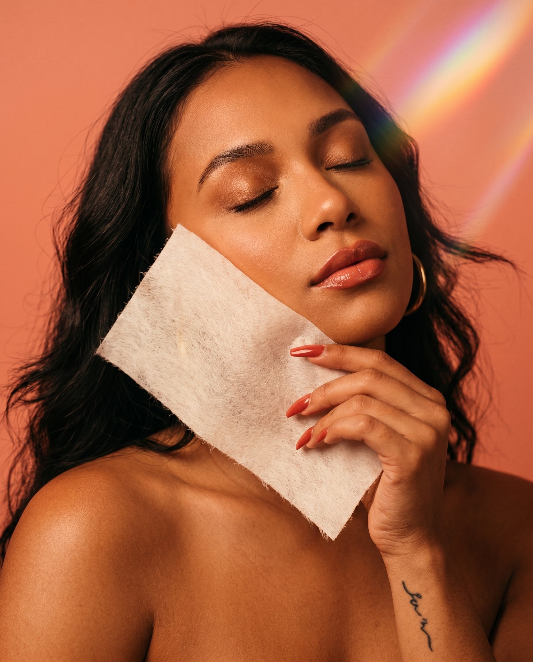 Biodegradable Dryer Sheets - Ruby Sunset Bliss