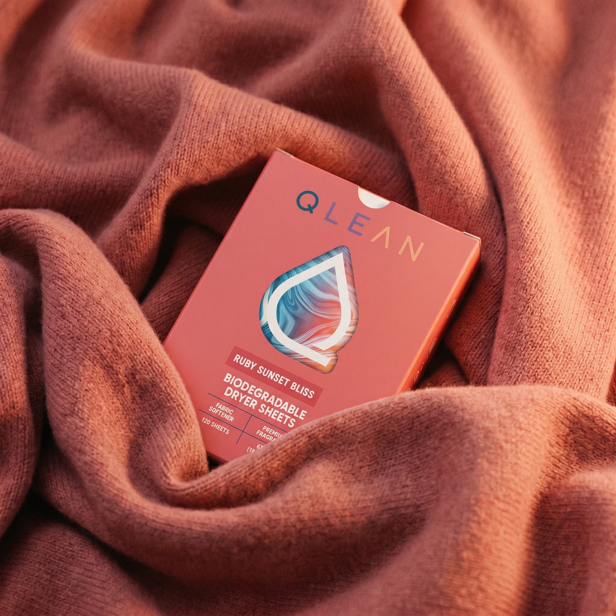 Biodegradable Dryer Sheets - Ruby Sunset Bliss