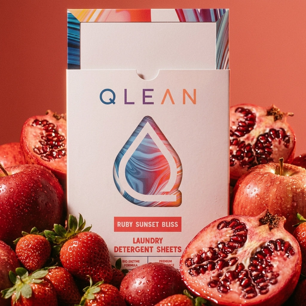 Laundry Detergent Sheets - Ruby Sunset Bliss