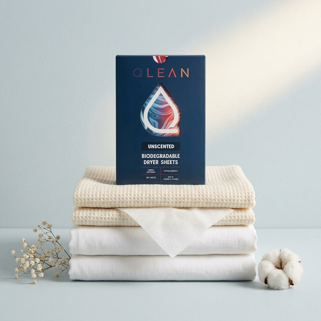 Biodegradable Dryer Sheets - Unscented