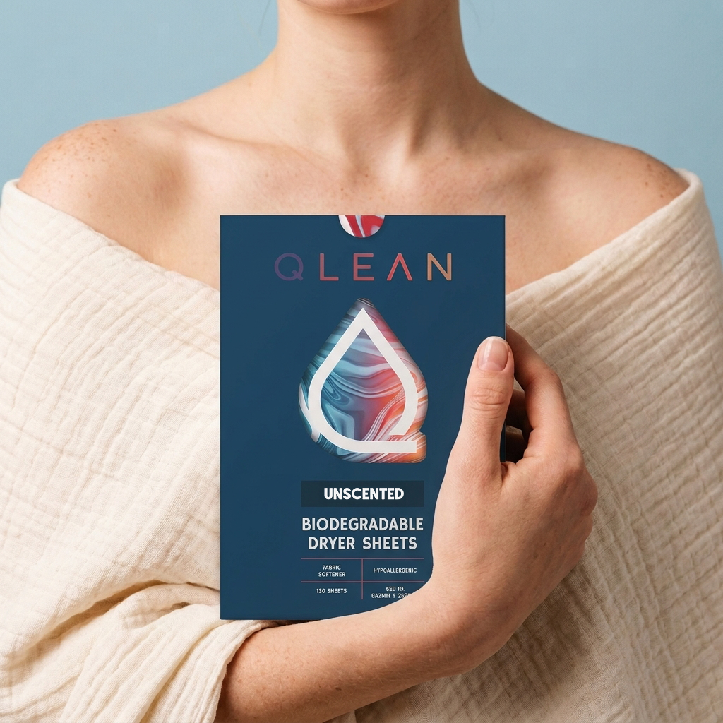 Biodegradable Dryer Sheets - Unscented