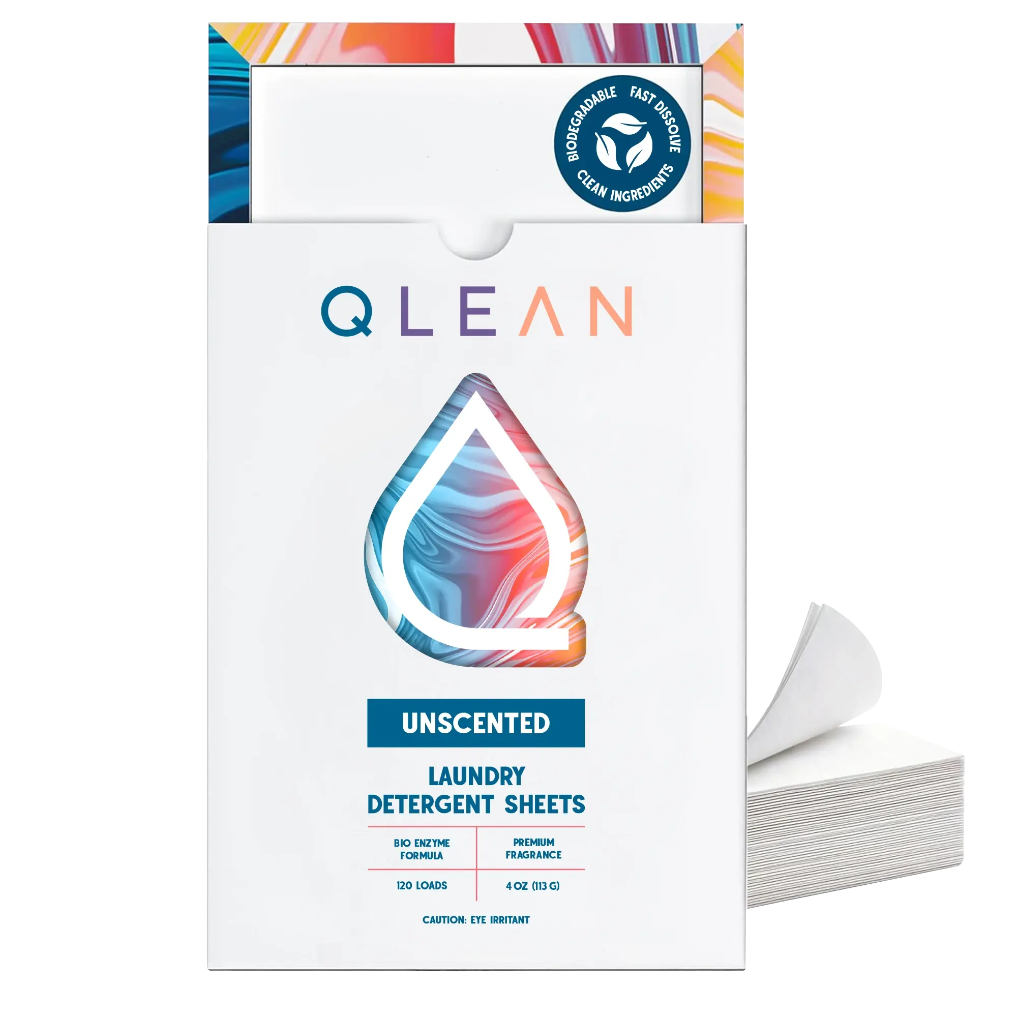 Laundry Detergent Sheets - Unscented