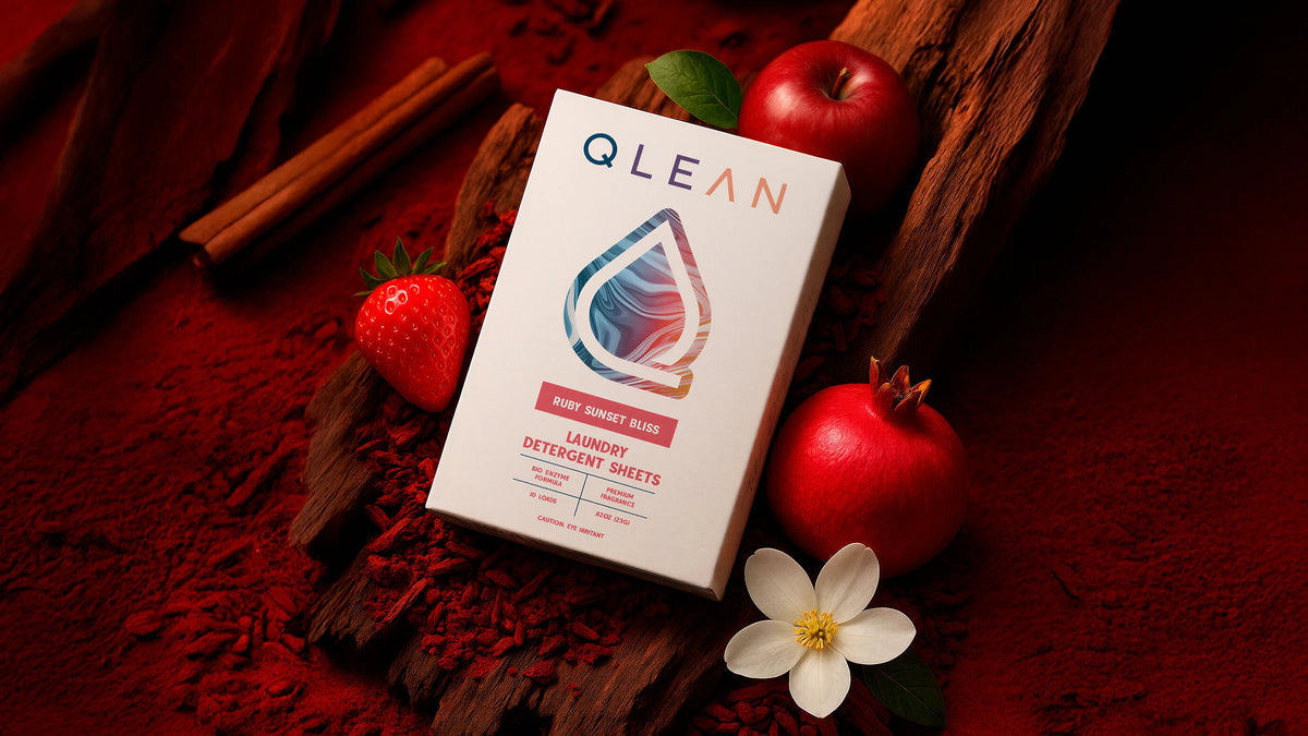 Qlean App QLEAN | Eco-Friendly Laundry Detergent Sheets