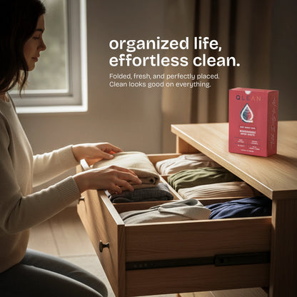 Biodegradable Dryer Sheets - Ruby Sunset Bliss